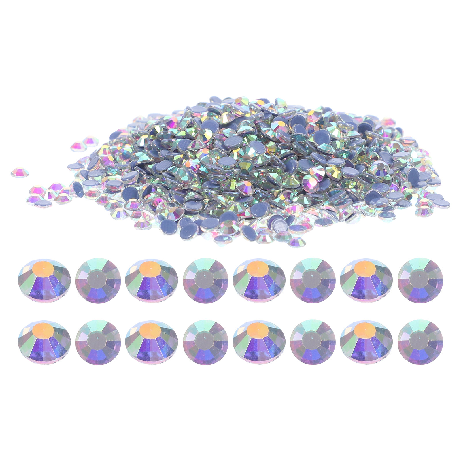 Embellishment Glue Craft - 2880pcs Hot Fix Rhinestones Flat Back