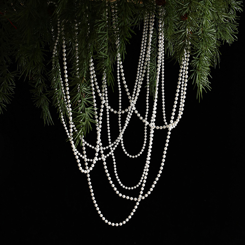 5Meter/Set White Pearl Chain 4 - Pearl Trim Chain 评论和价格