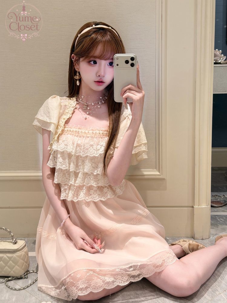Japanese Vintage Sweet Lolita  - Elastic Lace Trim 评论和价格