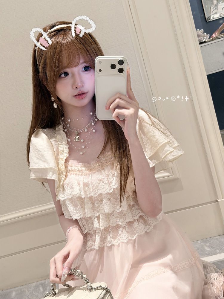 Japanese Vintage Sweet Lolita  - Elastic Lace Trim 评论和价格