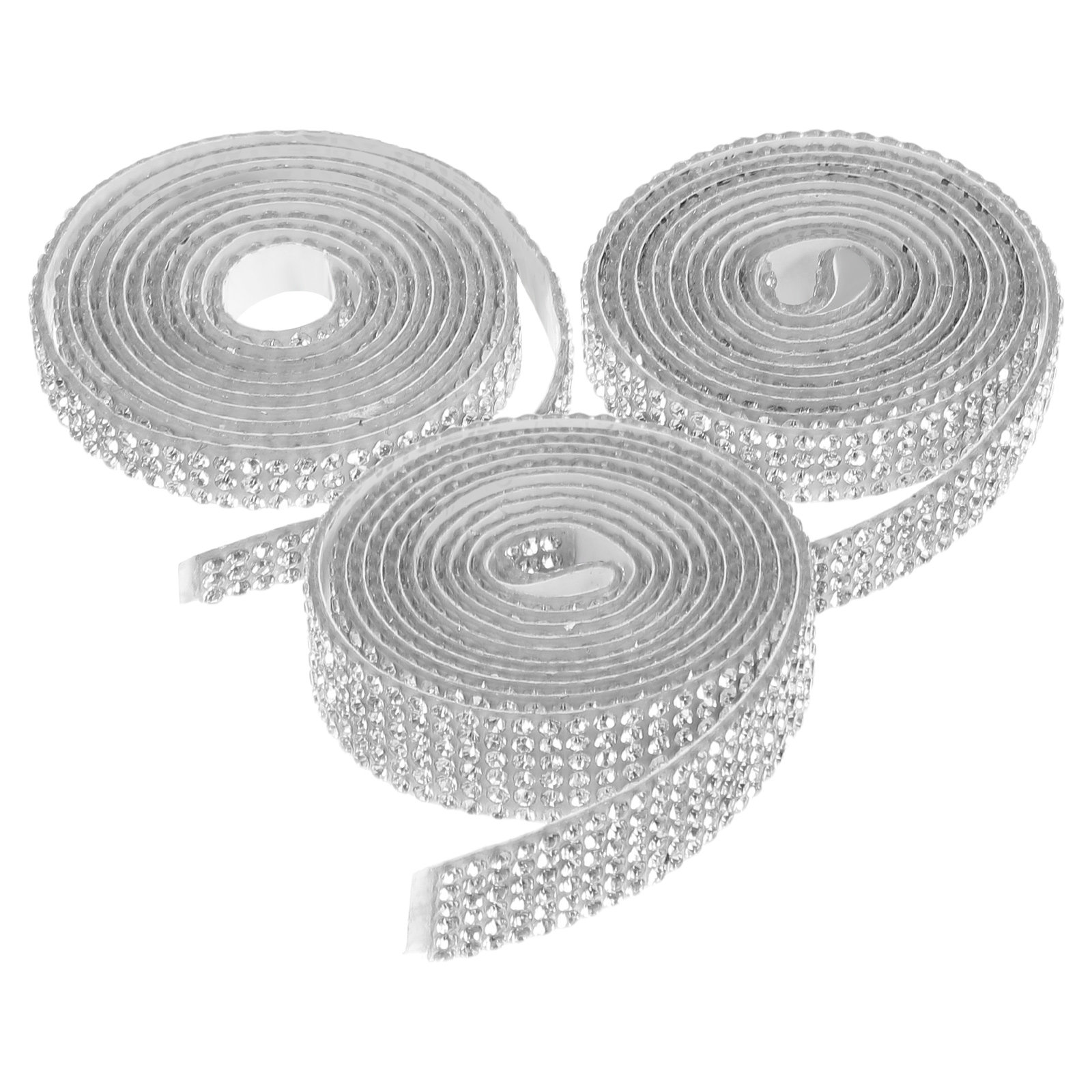3 Rolls Self-Adhesive Rhinesto - Embellishment Glue Craft 评论和价格