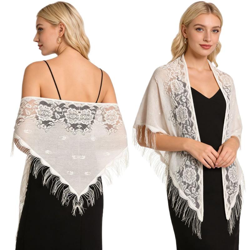 Tassel Fringe Bridal Wrap Tria - Tassel Fringe Trim 评论和价格