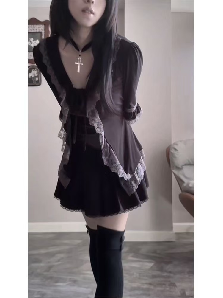 Japanese Vintage Sweet Lolita  - Elastic Lace Trim 评论和价格