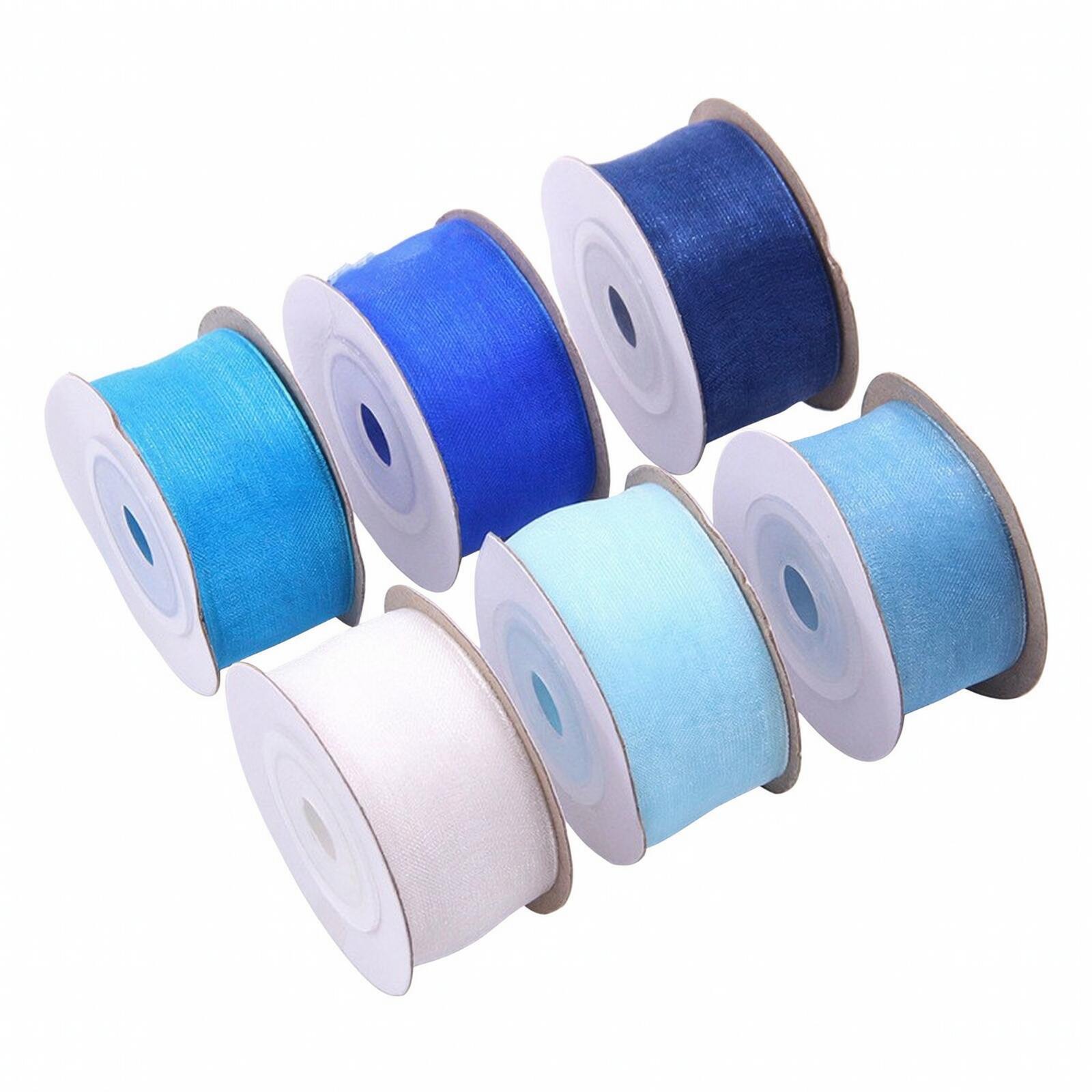 Translucent Nylon Craft Ribbon - Organza Ribbon Spool 评论和价格