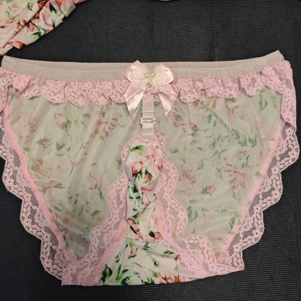 Handmade Floral Sexy Cute Man  - Elastic Lace Trim 评论和价格