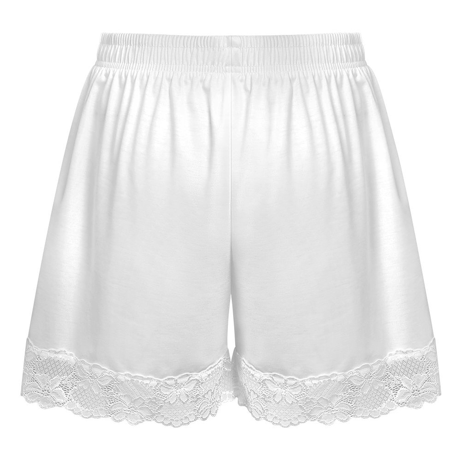 Women's lace trimmed sleep pan - Elastic Lace Trim 评论和价格